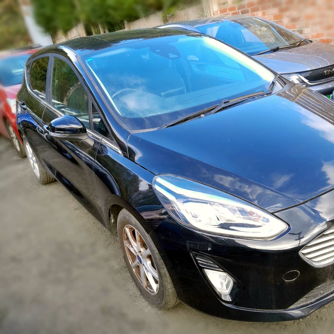 Black Ford Fiesta 1.1