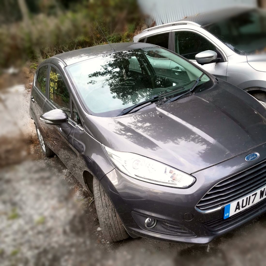 Grey Ford Fiesta 1.2